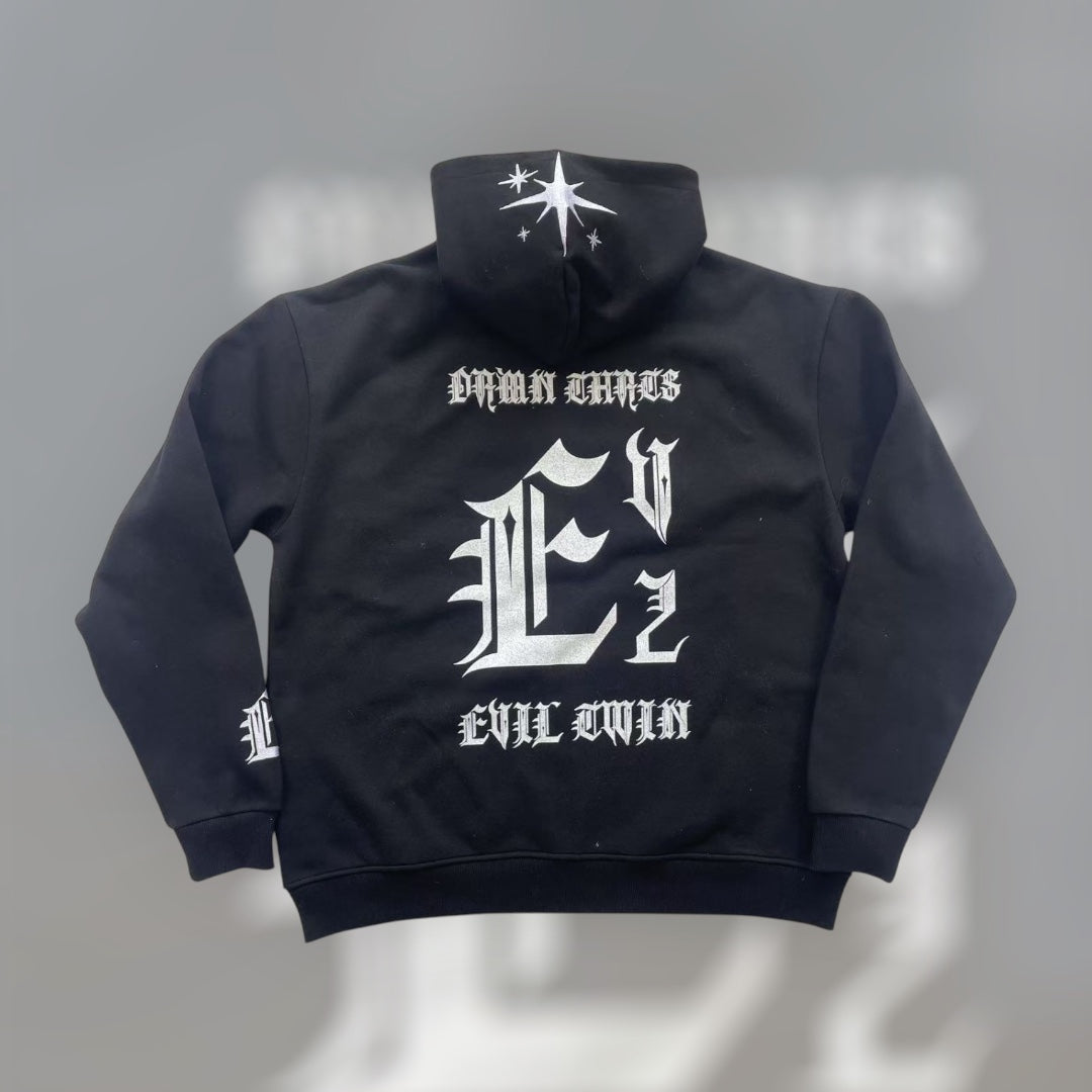 (Black) Evil Twins Zip Up