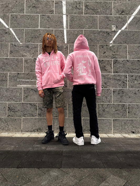(Pink) Evil Twins Zip up