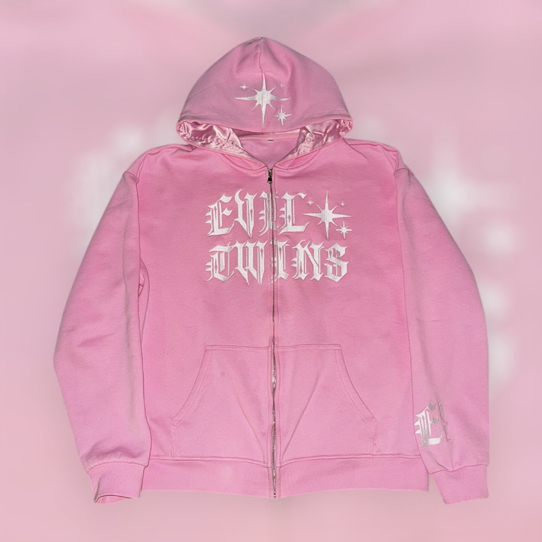 (Pink) Evil Twins Zip up