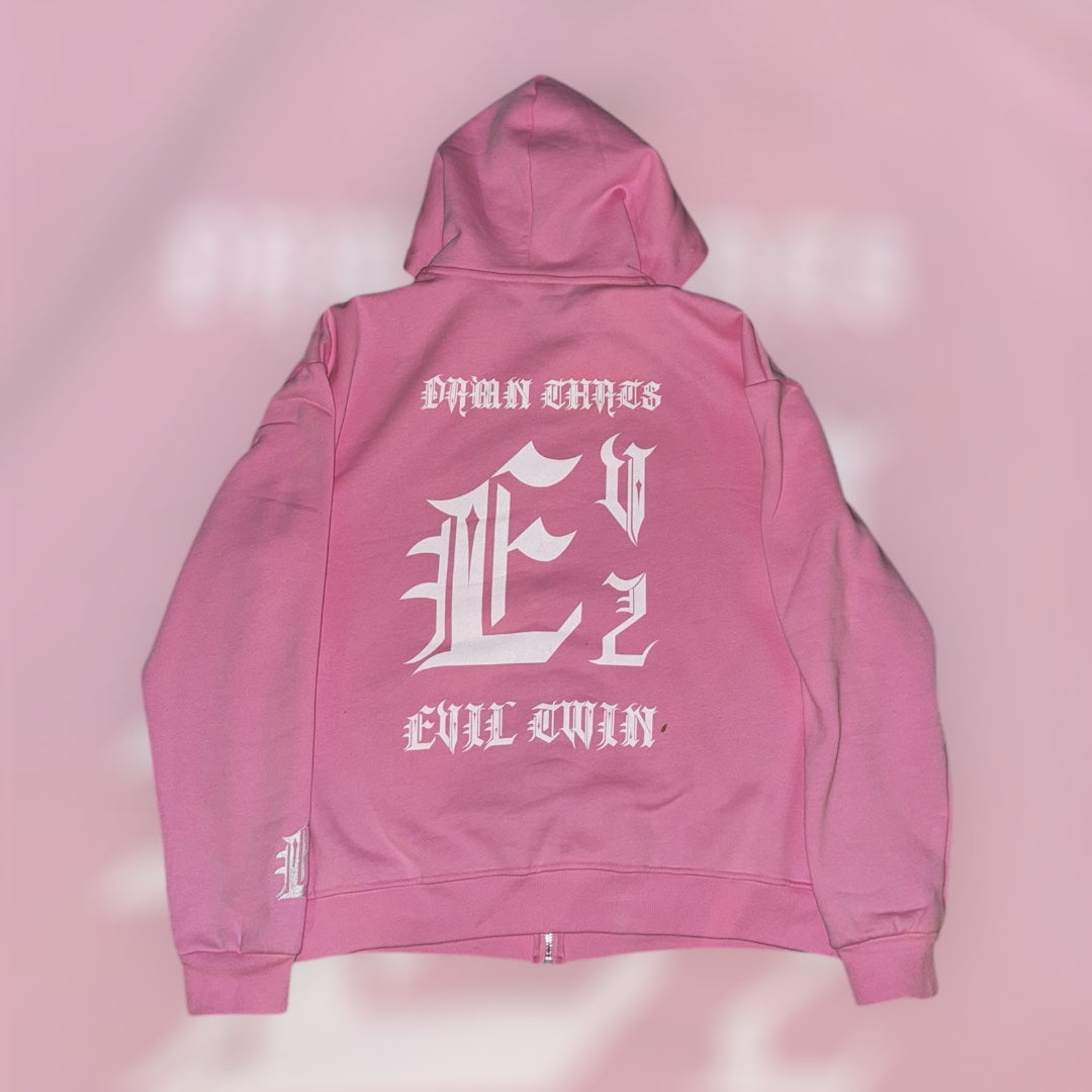 (Pink) Evil Twins Zip up